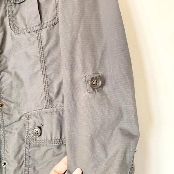 Eddie Bauer Cargo Gray Jacket Size Small - Picture 4 of 7